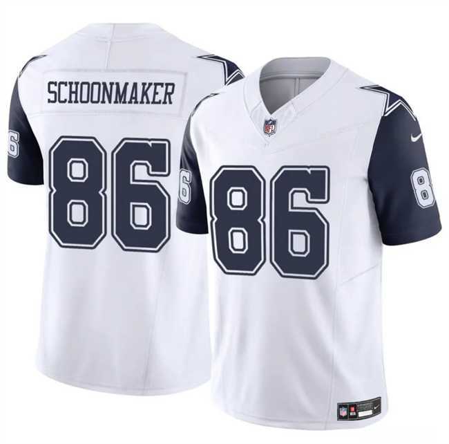 Men & Women & Youth Dallas Cowboys #86 Luke Schoonmaker White 2023 F.U.S.E Vapor Untouchable Limited Stitched Jersey->green bay packers->NFL Jersey
